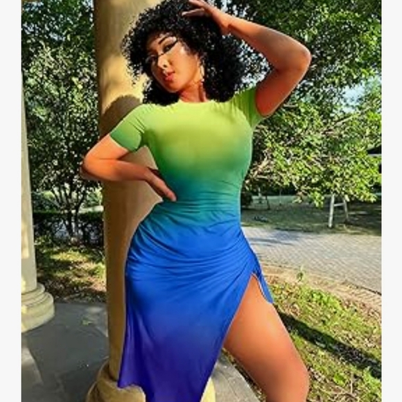 Multi Color Dress - Picture 2 of 3